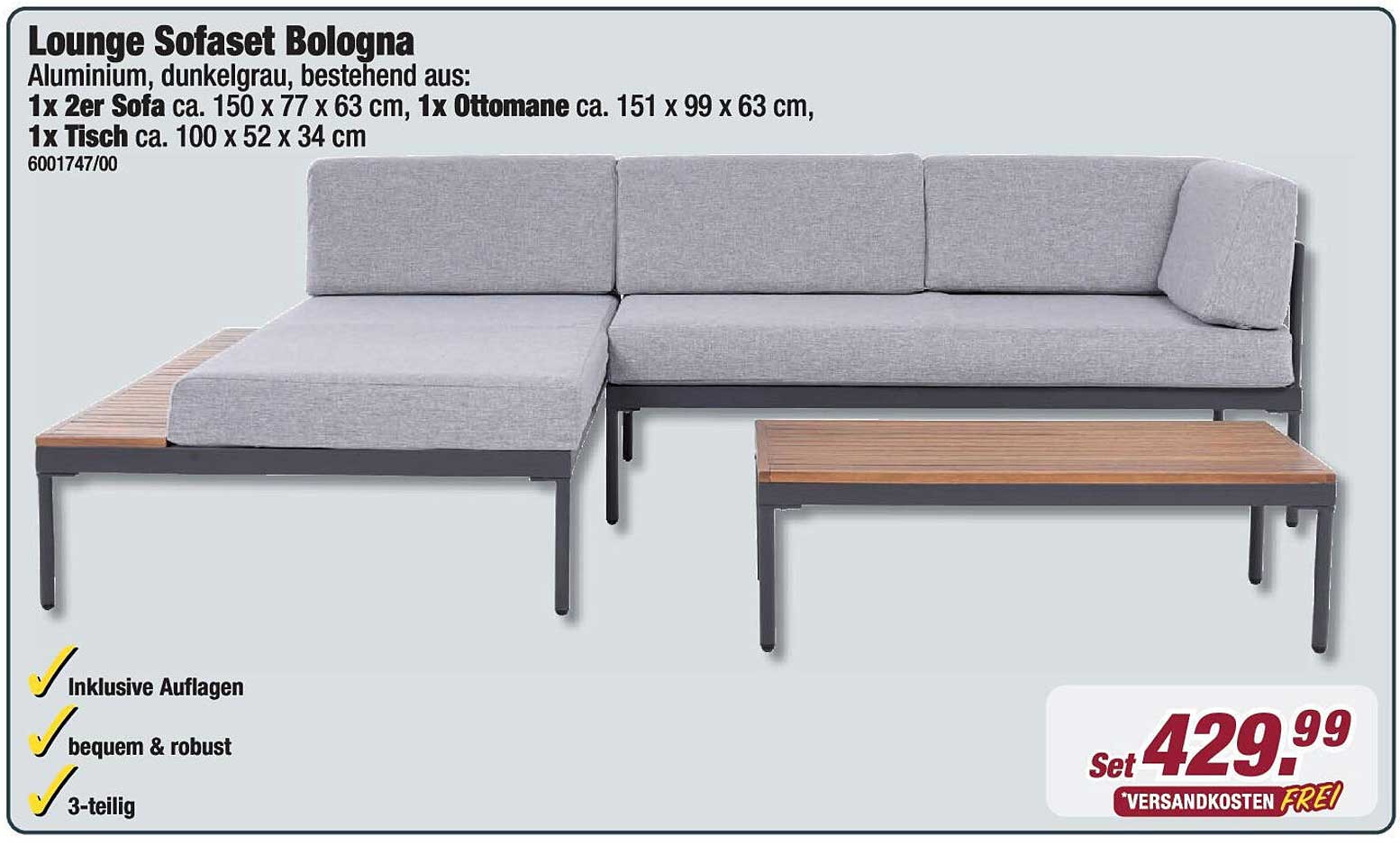 Lounge Sofaset Bologna