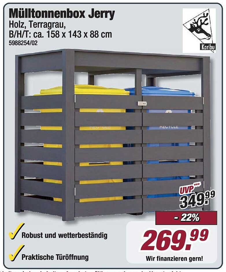 Mülltonnenbox Jerry
