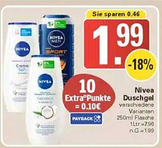 Nivea Duschgel verschiedene Varianten 250ml Flasche