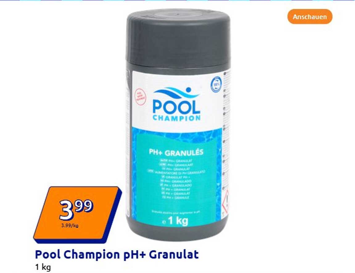 Pool Champion pH+ Granulat 1 kg