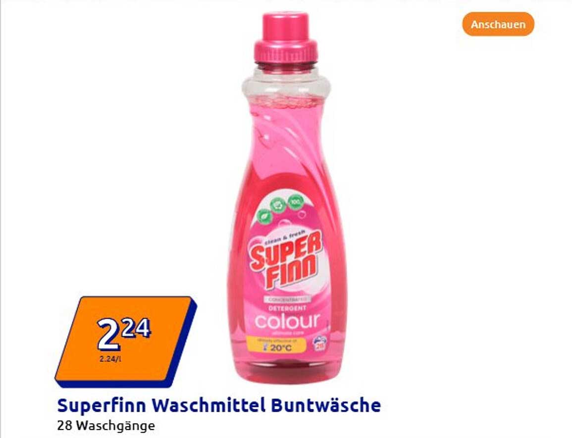 Superfinn Waschmittel Buntwäsche