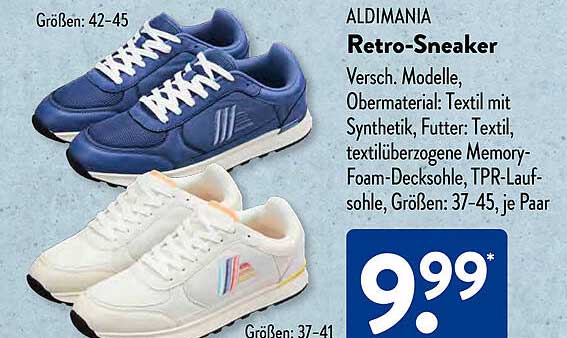 ALDIMANIA Retro-Sneaker