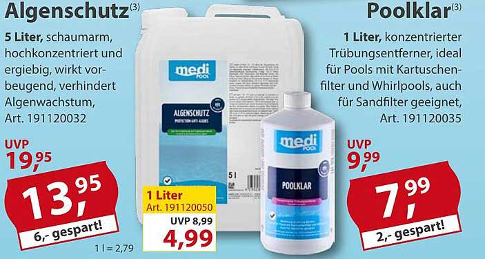 Algen- und Trübungsentferner für Pools – Algenschutz und Poolklar