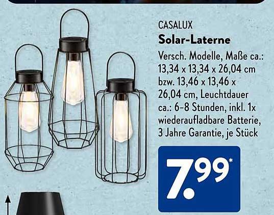 CASALUX Solar-Laterne