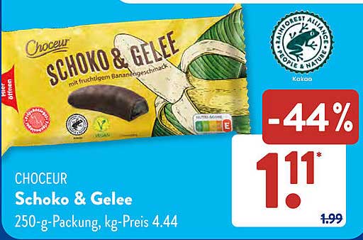 Chocoeur Schoko & Gelee 250 g Packung