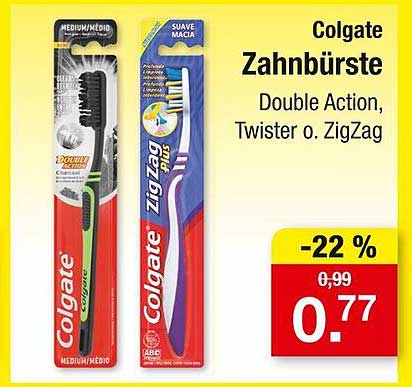 Colgate Zahnbürste - Double Action, Twister o. ZigZag