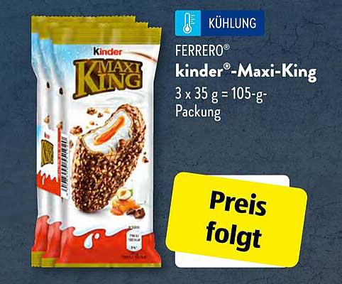 Ferrero® kinder®-Maxi-King 3 x 35 g = 105-g-Packung