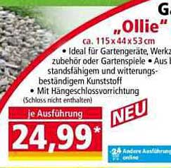 Gartenbox "Ollie" – der ideale Begleiter für Ihren Garten