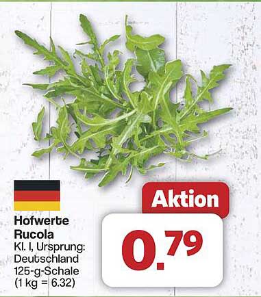 Hofwerte Rucola - Frisch und gesund!