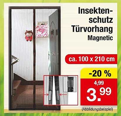 Insektenschutz Türvorhang Magnetic