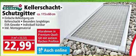 Kellerschacht-Schutzgitter ca. 115 x 60 cm