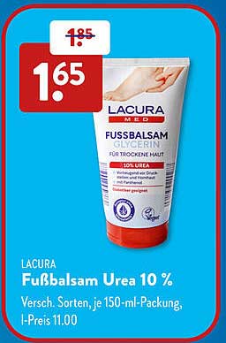 LACURA Fußbalsam Urea 10 %