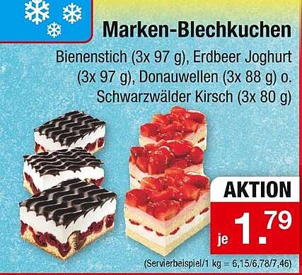 Marken-Blechkuchen