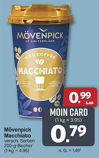 Mövenpick Macchiato 200-g-Becher