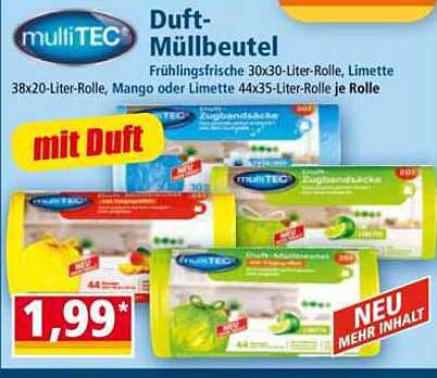 multiTEC Duft-Müllbeutel