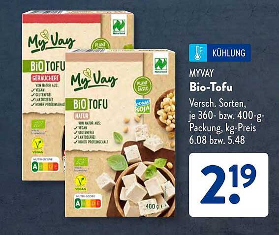My Vay Bio-Tofu 400 g - Verschiedene Sorten