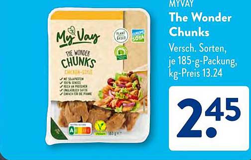 MYVAY The Wonder Chunks 185 g