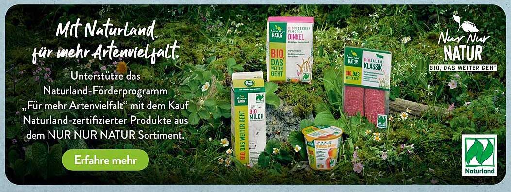NUR NUR NATUR – Bio-Produkte für jeden Tag