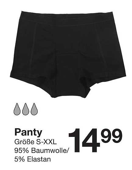 Panty in Größen S-XXL für nur 5,49 € statt 14,99 €