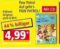 Paw Patrol - Auf geht's! mit CD