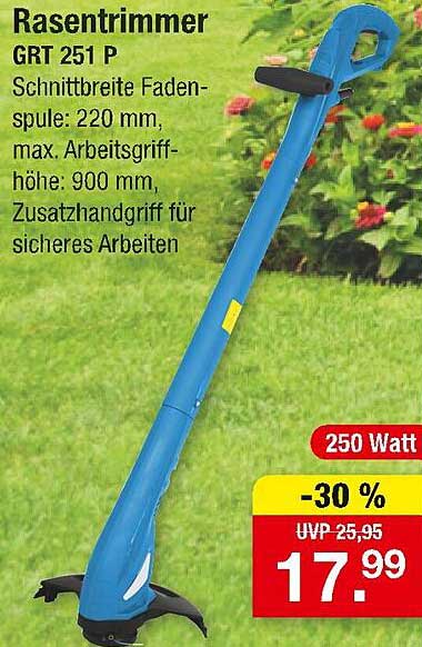 Rasentrimmer GRT 251 P - 30% reduziert!