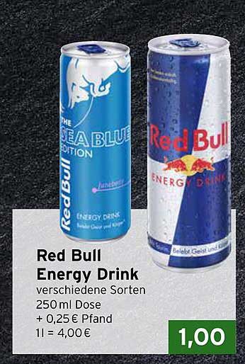 Red Bull Energy Drink verschiedene Sorten 250 ml Dose
