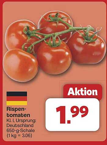 Rispentomaten 650-g-Schale