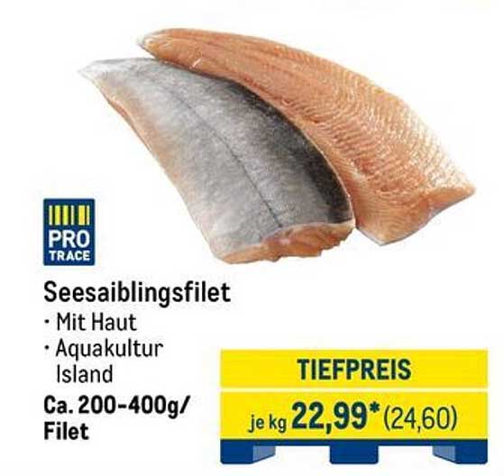 Seesaiblingsfilet - Mit Haut aus Aquakultur Island
