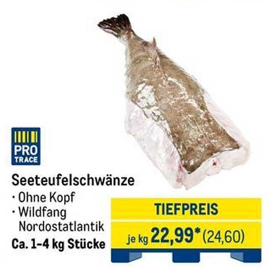 Seeteufelschwänze - Ohne Kopf, Wildfang Nordostatlantik