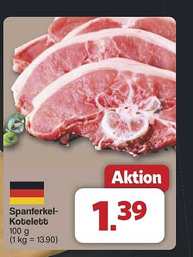 Spanferkel-Kotelett - Aktion