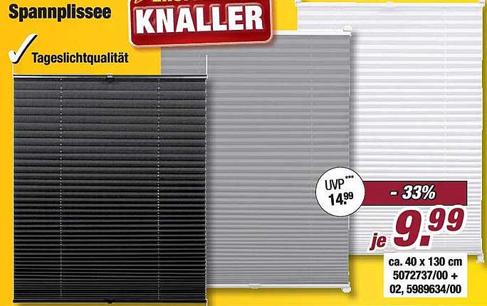 Spannplissee je 9,99 - Jetzt zugreifen!