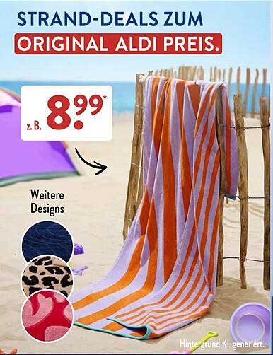 STRAND-DEALS ZUM ORIGINAL ALDI PREIS