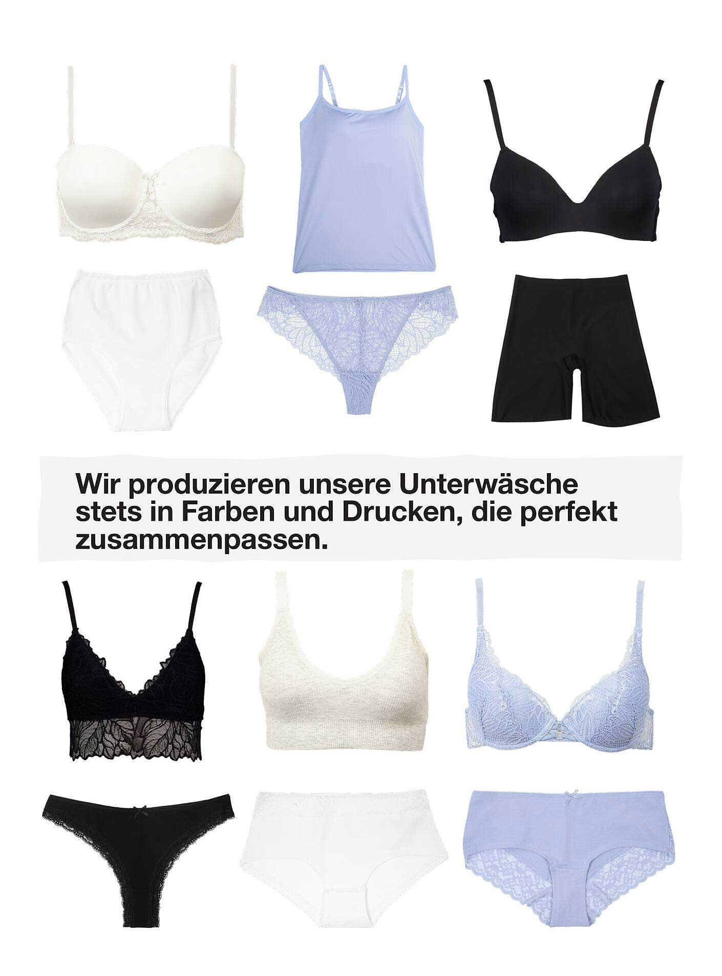 Unterwäsche Set von Zeeman – Stil und Komfort vereint