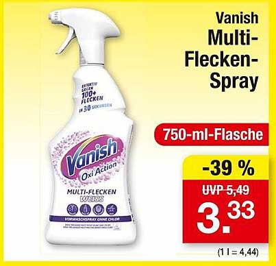 Vanish Multi-Flecken-Spray 750 ml - jetzt zum Sonderpreis!