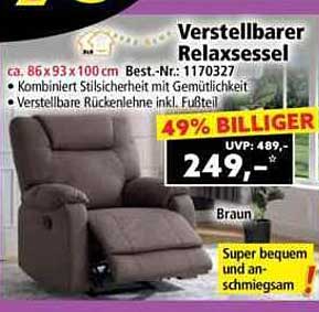 Verstellbarer Relaxsessel