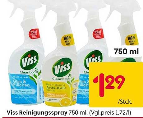 Viss Reinigungsspray 750 ml