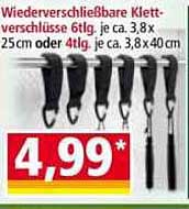 Wiederverwendbare Klettverschlüsse 6tlg.