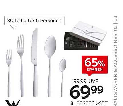 30-teiliges Besteck-Set für 6 Personen