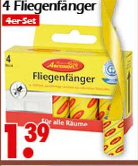 4 Fliegenfänger – 4er-Set von Aeroxon