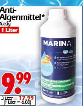 Anti-Algenmittel 1 Liter von MARINA