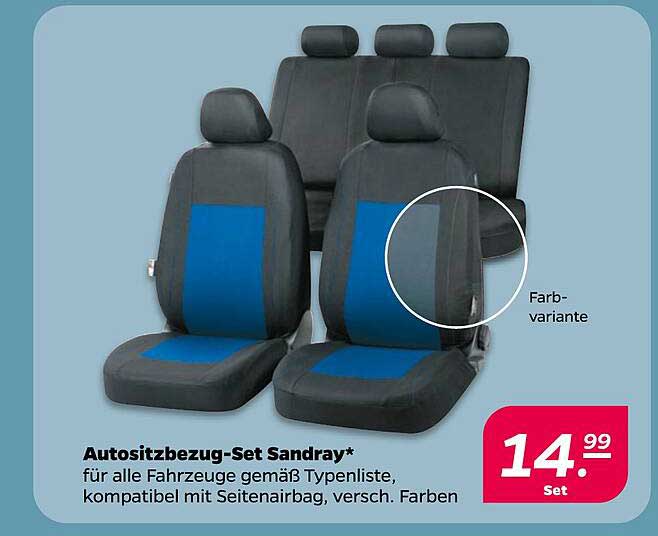Autositzbezug-Set Sandray*
