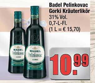 Badel Pelinkovac Gorki Kräuterlikör 0,7 L
