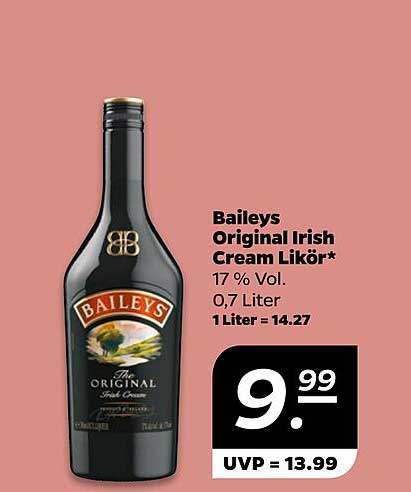 Baileys Original Irish Cream Likör 0,7 Liter