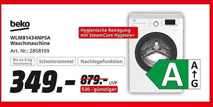 Beko WLM81434NPSA Waschmaschine