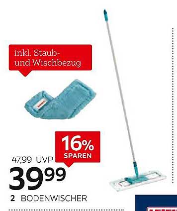 Bodenwischer Set inkl. Staub- und Wischbezug