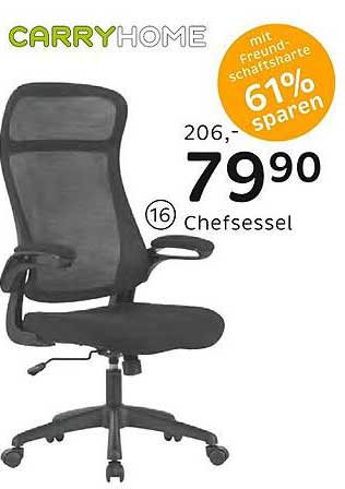 CARRYHOME Chefsessel