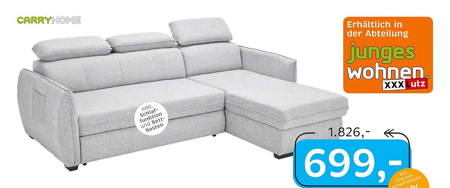 CARRYHOME Schlaffunktion Sofa