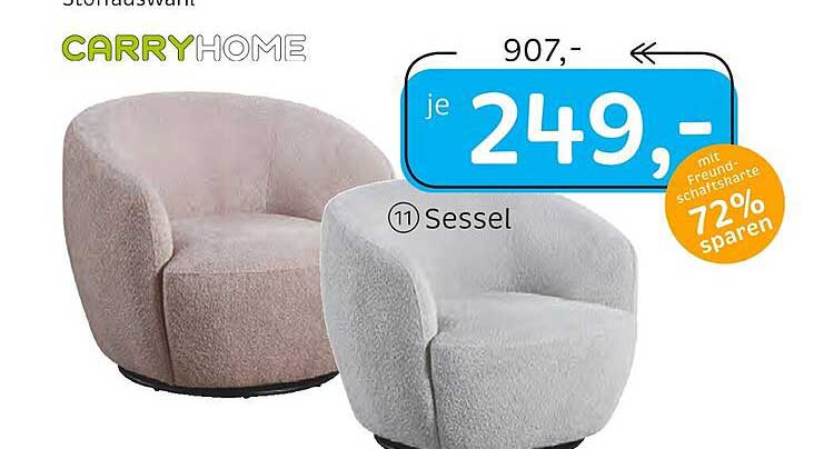 CARRYHOME Sessel im Angebot bei XXXLutz