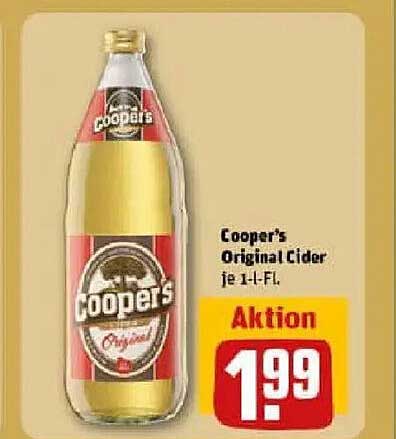 Cooper's Original Cider 1-Liter-Flasche