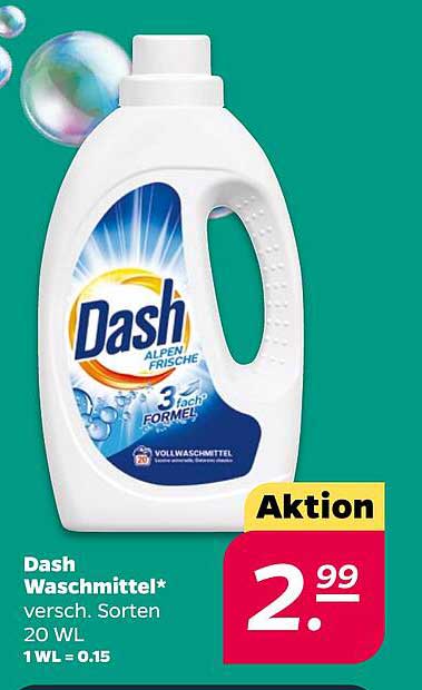 Dash Waschmittel* versch. Sorten 20 WL